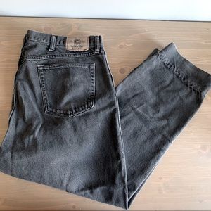 Black Wrangler Mom Jeans